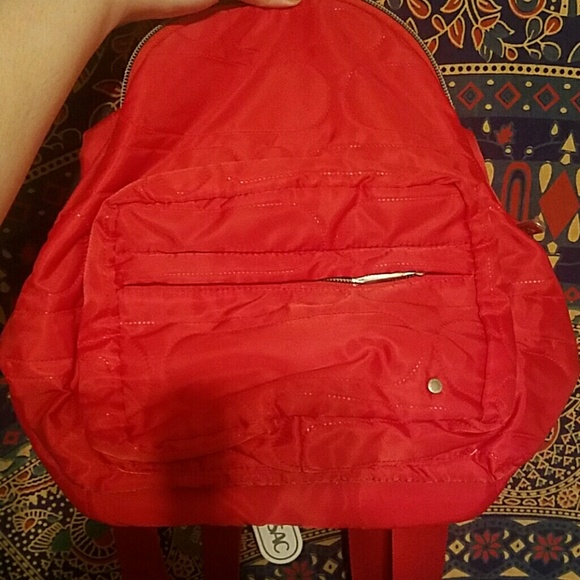 LeSportsac Red Mini Backpack - Picture 4 of 5